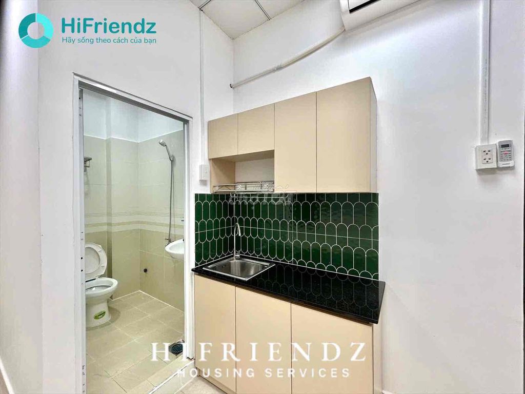 Mini Service House 25 m2 near the Cayman Kinh Dương Vương district 6.
