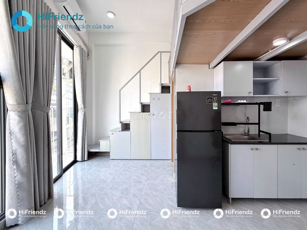 rent new apartment 100 percent - balcony - near the salary demand_Phan Văn Hớn