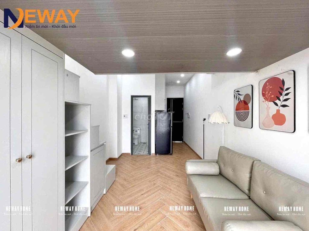 Open new project - high-end interior construction building - elevator building