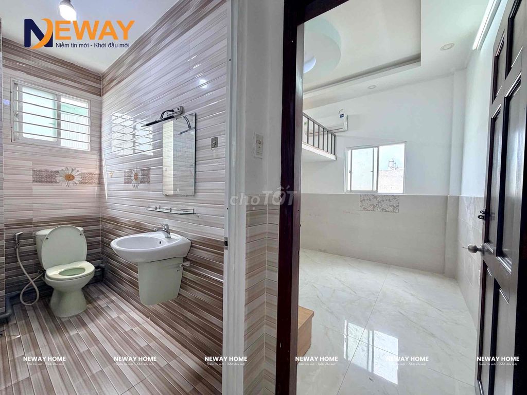 New room - there's a sky window - the air machine's near the fourth quarter of the