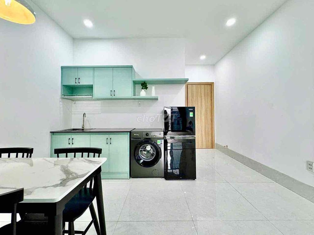 The new apartment is 100 percent built - in front of the internal highway near the slitter.