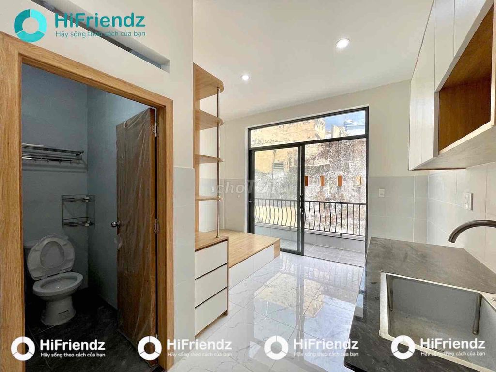 Rent apartment 1 bedroom - large balcony - full interior near huit