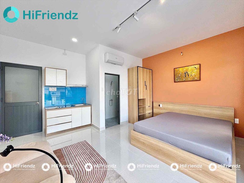 Rent the full elevator studio at the bottom of số 1 Street.