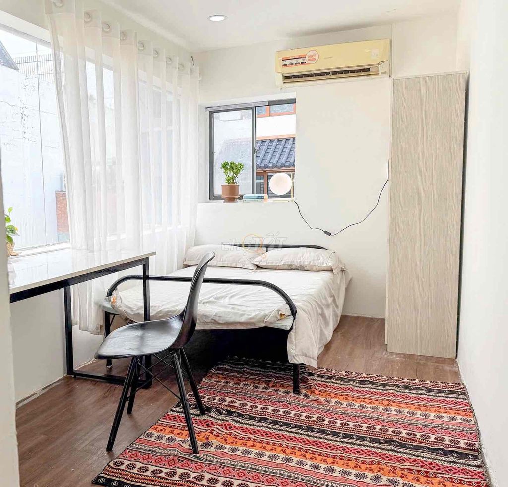The Phan Xích Long Phú Nhuận studio -- full interior, modern design,