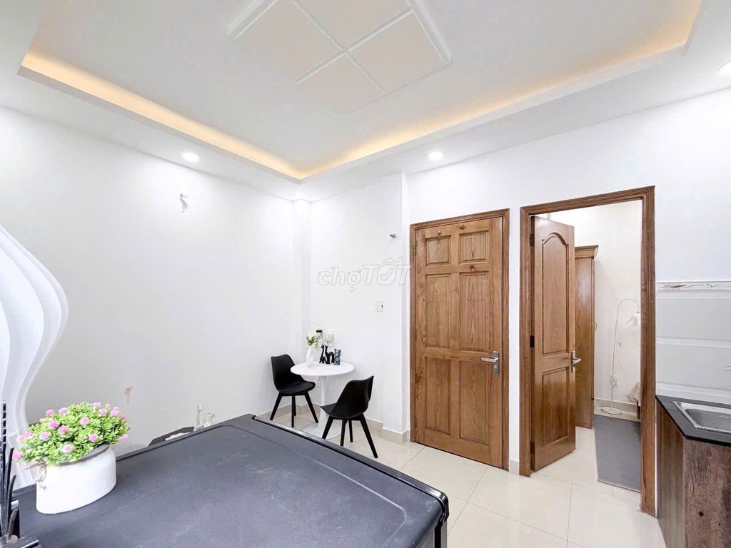 apartment one bedroom one room, living room one full interior 40 meters 2 at tsn-cv family- Tân Bình.