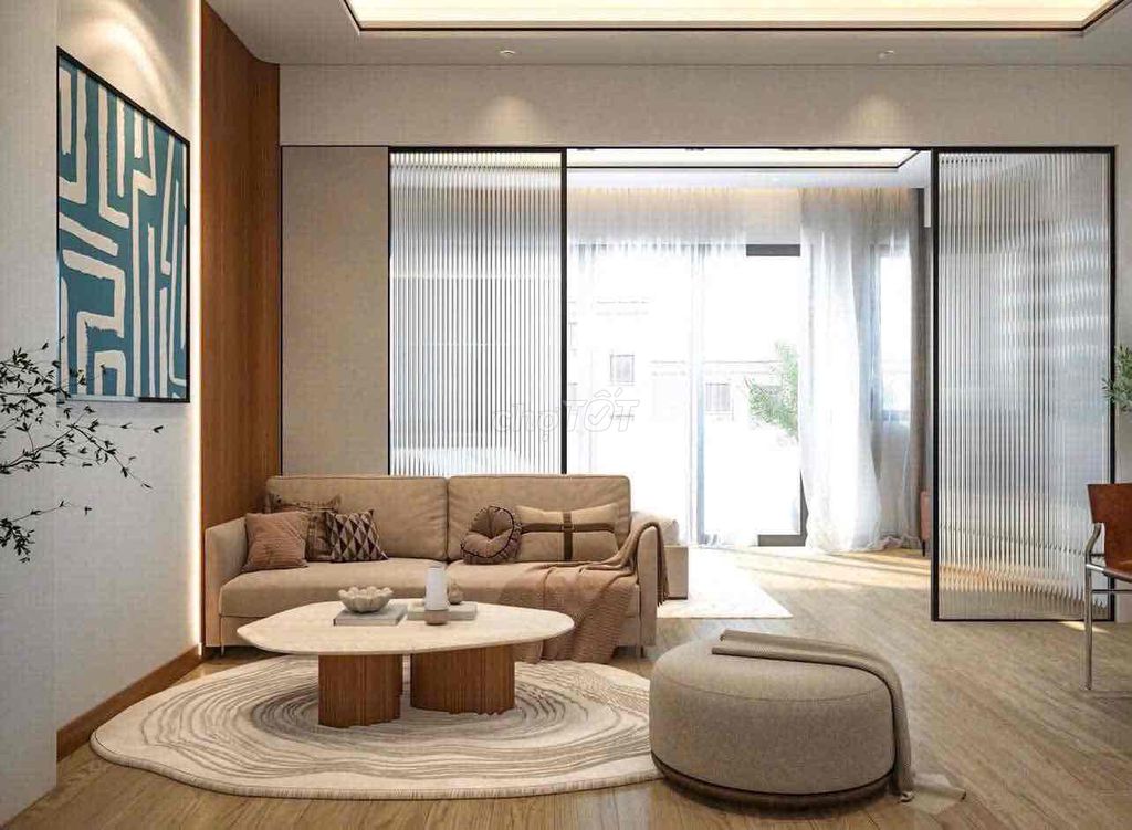 The new service apartment is 100%, the Home of Seven, near Tân Định Church.