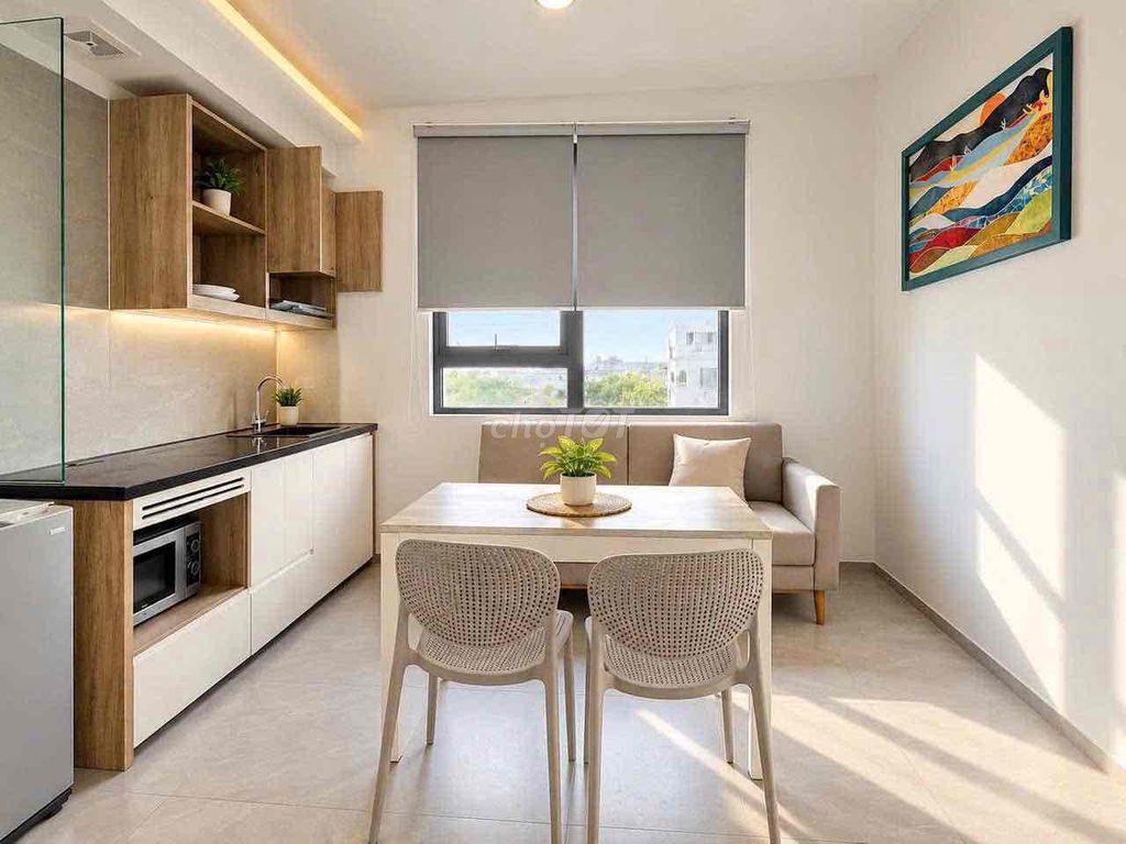 Rent the apartment. A modern interior bedroom downtown in 7th.