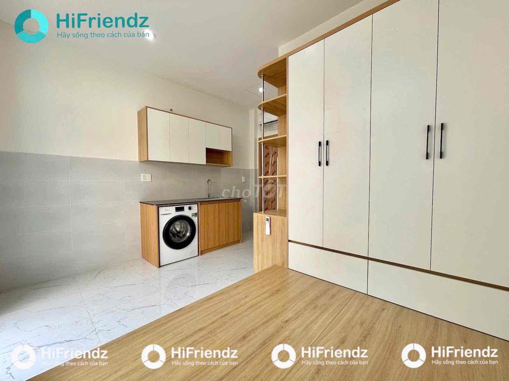 Rent the entire furniture service apartment - private washing machine, five P walk from college.