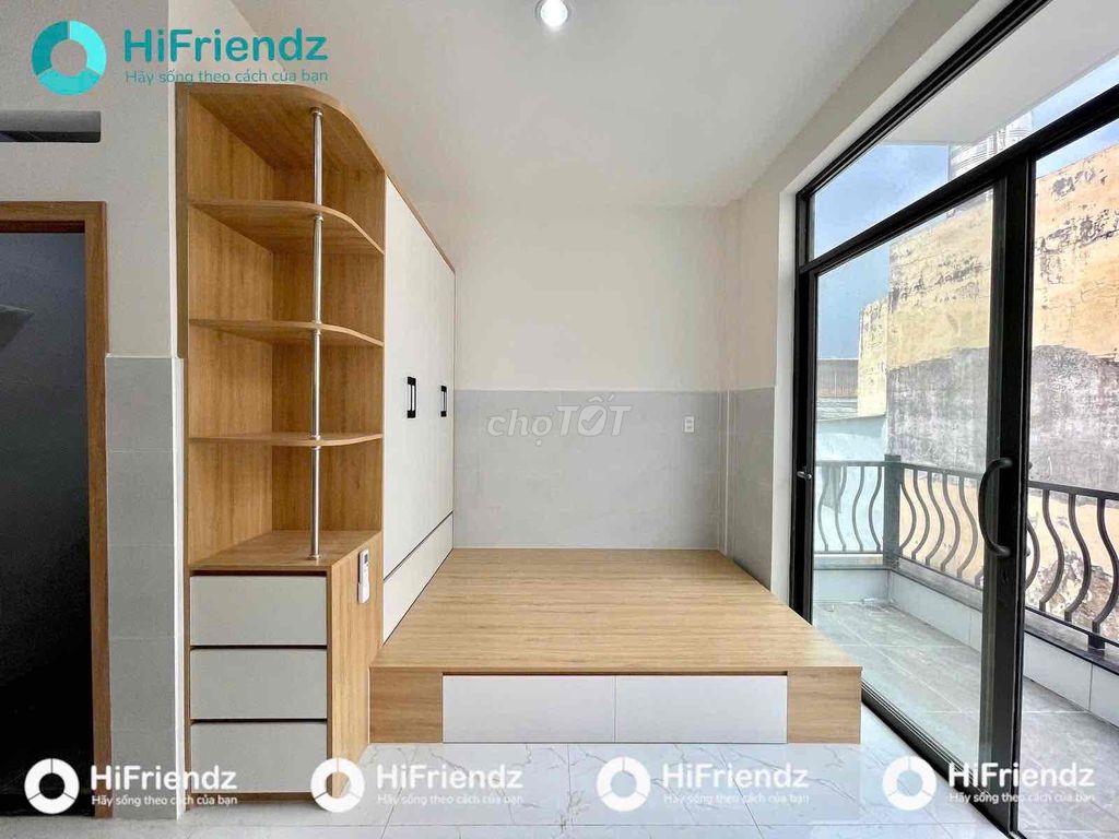 Rent the entire furniture service apartment - private washing machine, five P walk from college.