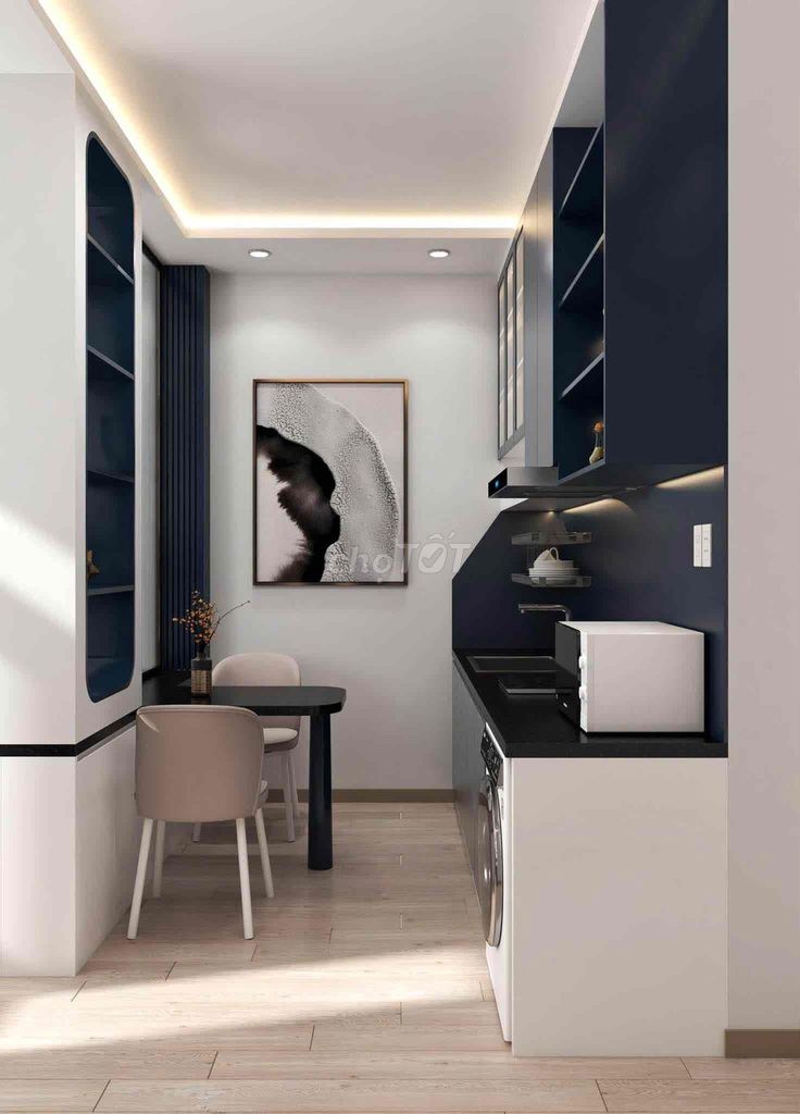 newly built flat Phan Đình Phùng_full interior falls to Phú Nhuận