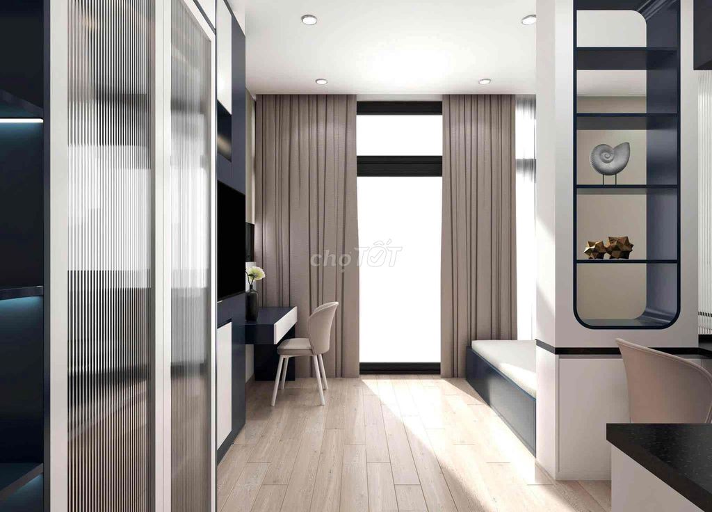 newly built flat Phan Đình Phùng_full interior falls to Phú Nhuận
