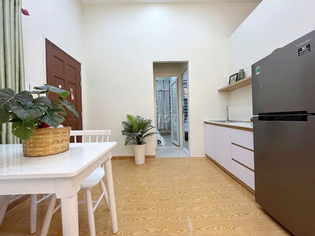 Two bedrooms one room, full window interior-Lê Văn Sỹ, cv master- Tân Bình