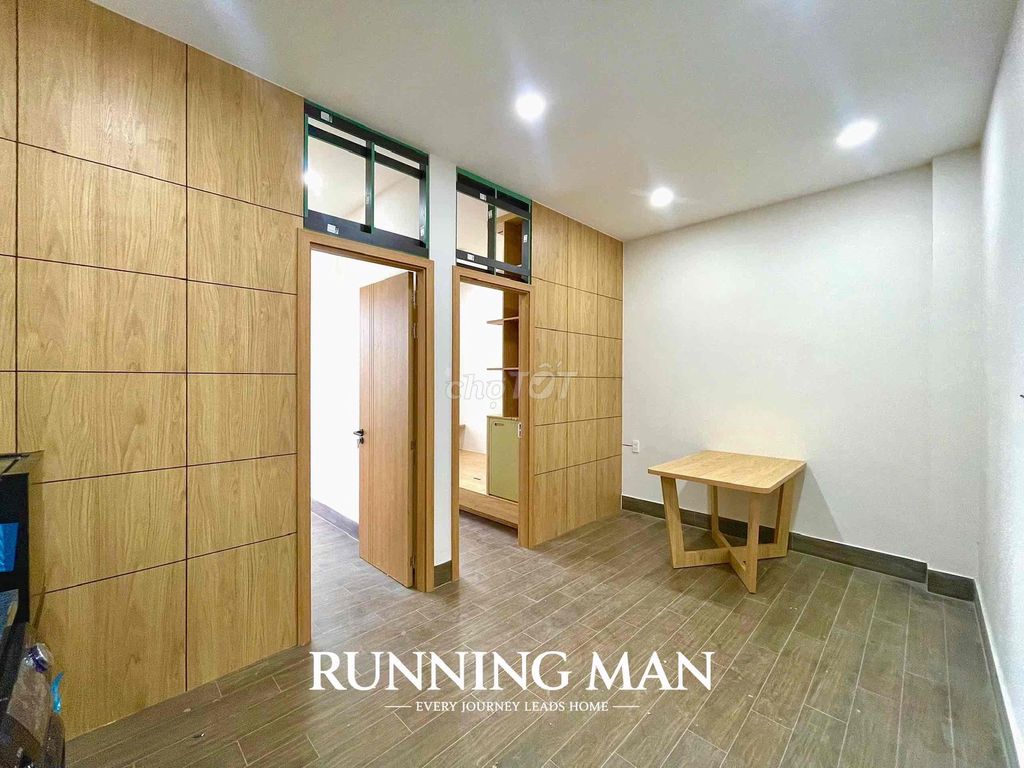 mini apartment 2 balcony bedroom full interior right at Nguyễn Oanh