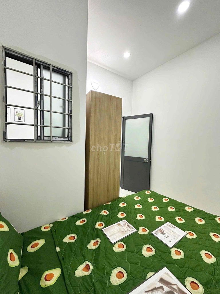 Two bedrooms. A 50-foot-two-day bathroom.
