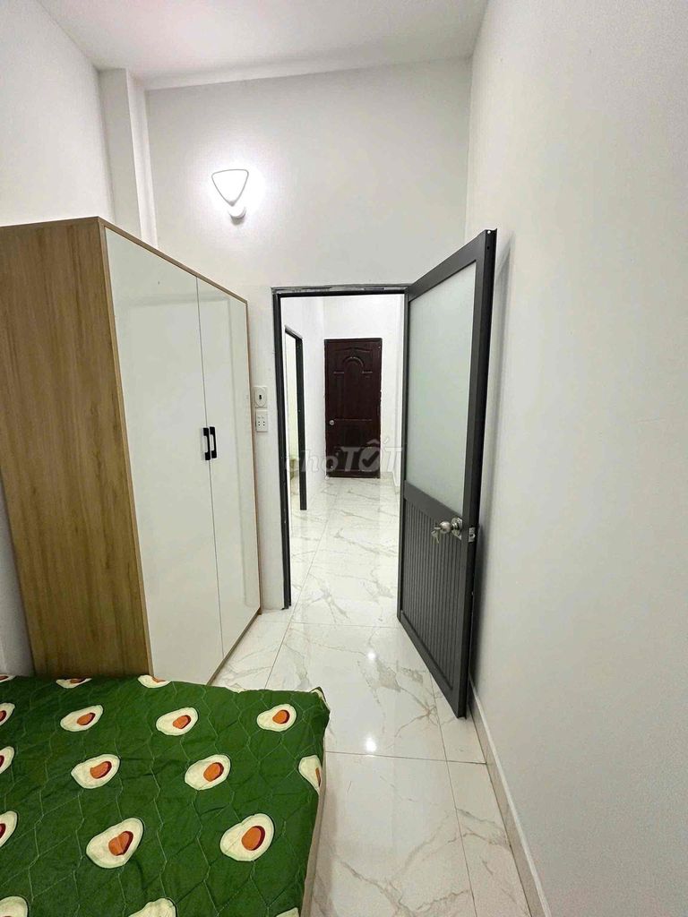 Two bedrooms. A 50-foot-two-day bathroom.