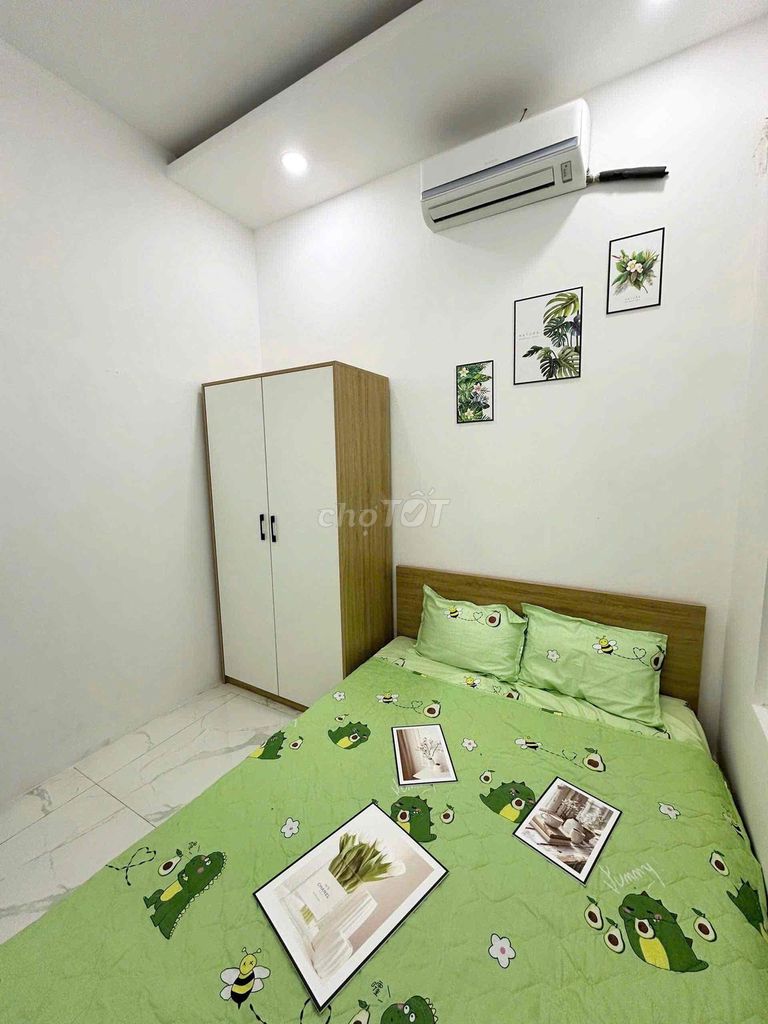 Two bedrooms. A 50-foot-two-day bathroom.