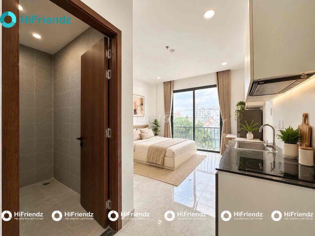 - The mini-full interior service apartment.