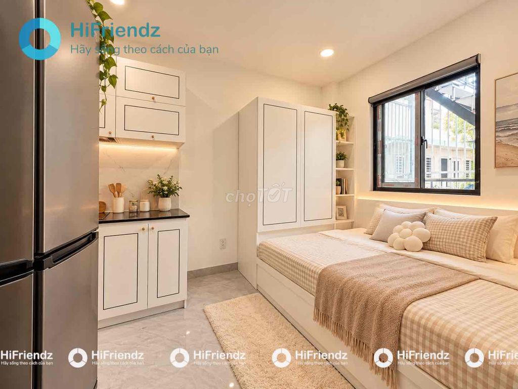 - The mini-full interior service apartment.