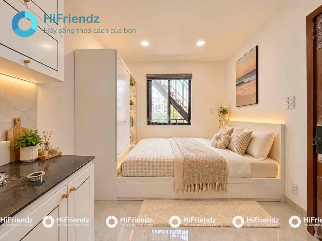 - The mini-full interior service apartment.