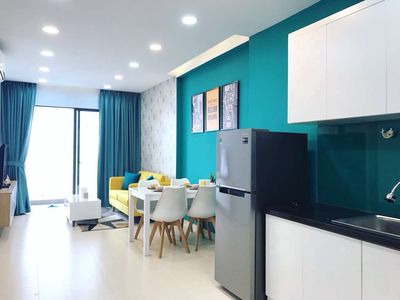 Rent an M-One apartment. Two bedrooms. A 63-foot toilet full of fine furniture.