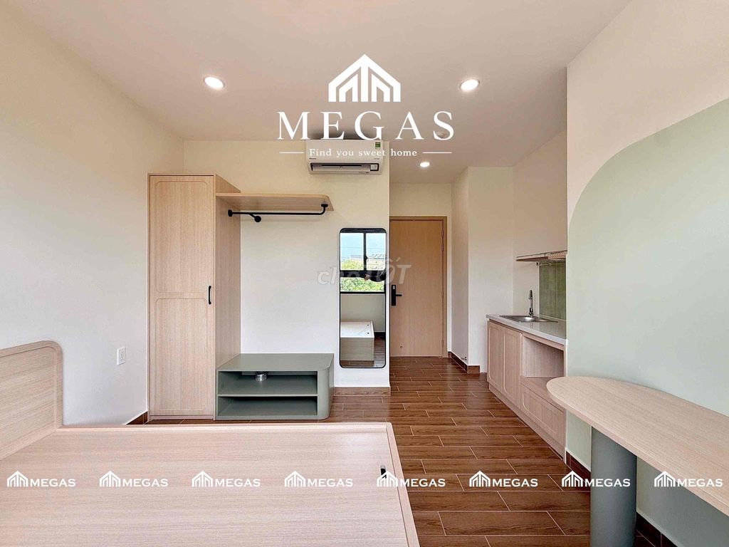 Rent an apartment full of furniture near a charter college - large sky windows