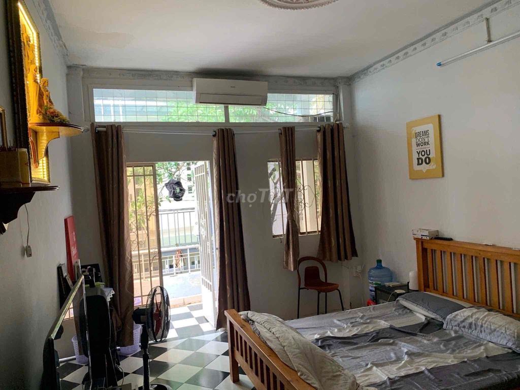 The whole place is rented.