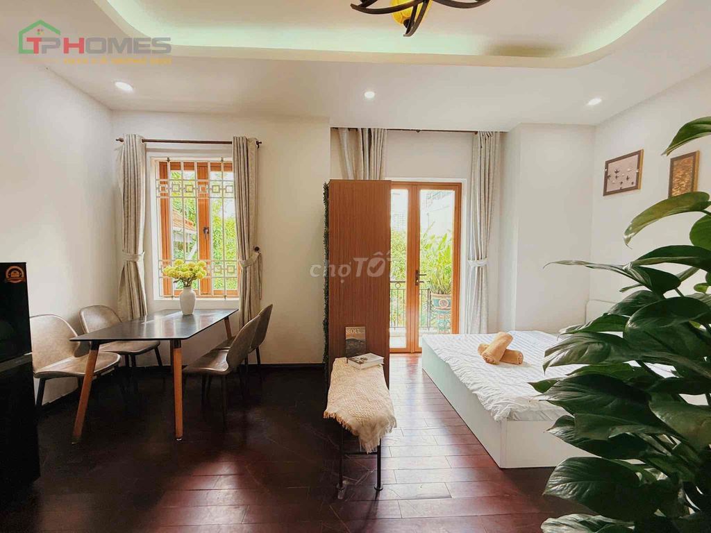 Project at Bình Thạnh, just 10 P to District 1, 3th District -- interior full room.