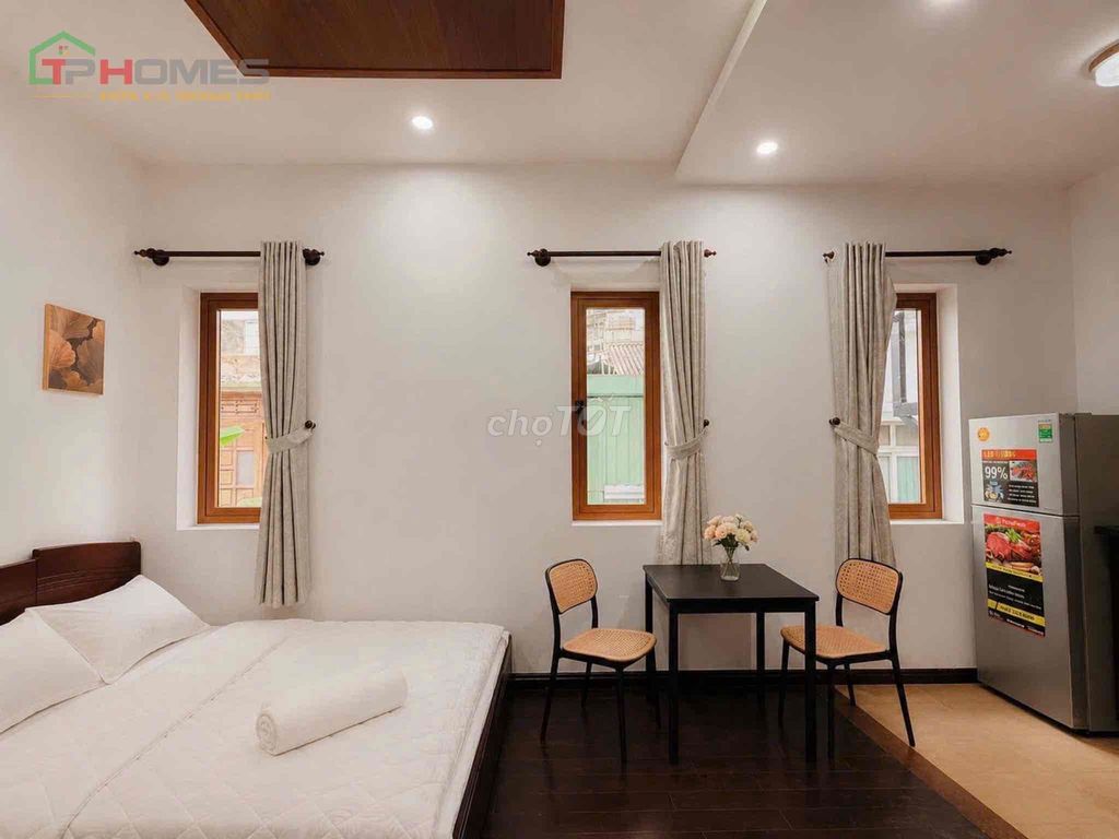 Project at Bình Thạnh, just 10 P to District 1, 3th District -- interior full room.