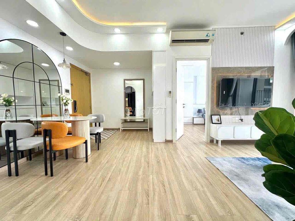 Two bedrooms. A cool balcony living room.