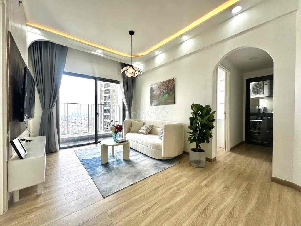 Two bedrooms. A cool balcony living room.