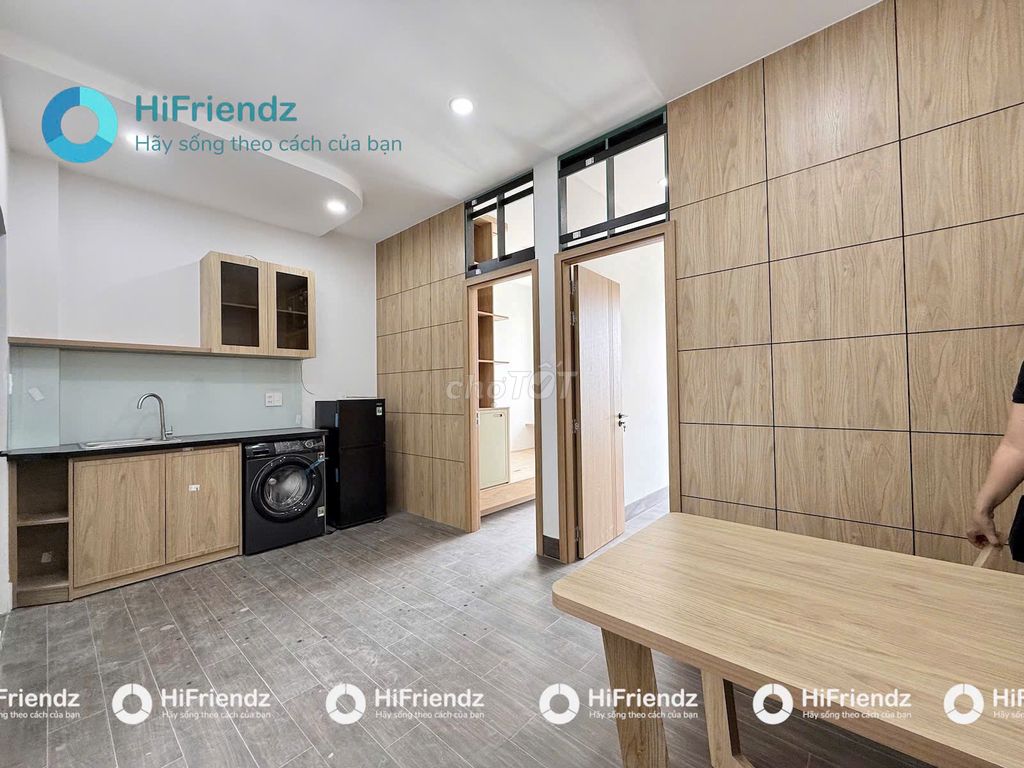 Open up the two bedrooms. Full interior of the river-view washing machine in Gò Vấp.
