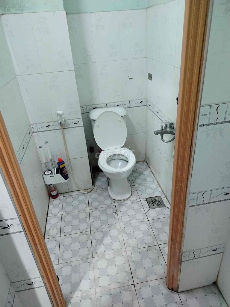Cheap hotel room.