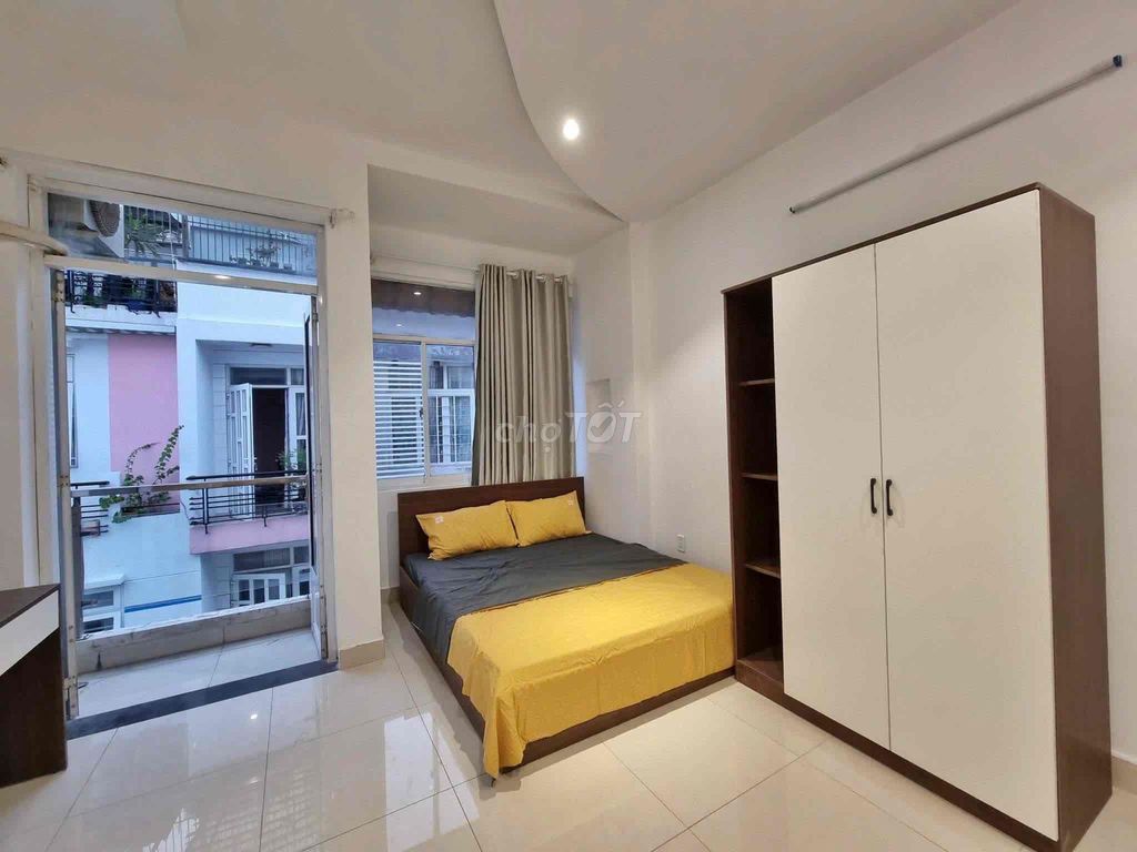 The studio system - one bedroom with a clean balcony in Bình Thạnh - rich.