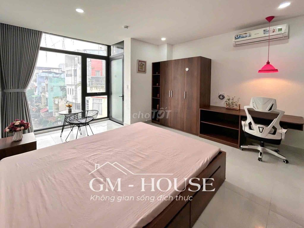 The studio system - one bedroom with a clean balcony in Bình Thạnh - rich.