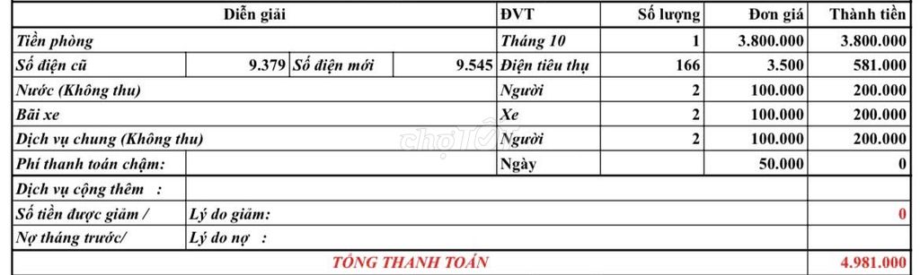 Rent room with air conditioning on Lê Đức Thọ.