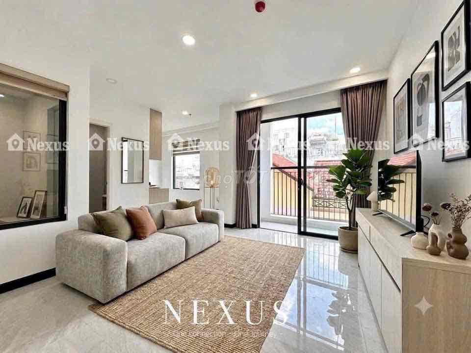 The apartment is a high-end bedroom full of Nam Kỳ Khởi Nghĩa balcony furniture, District 3.
