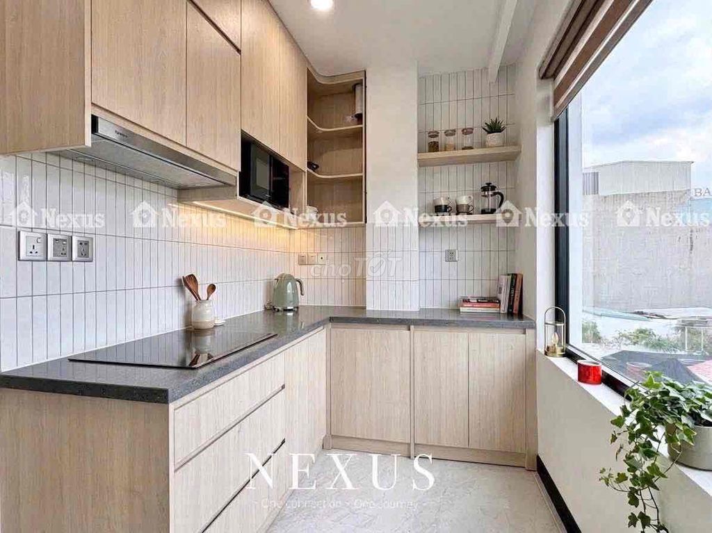 The apartment is a high-end bedroom full of Nam Kỳ Khởi Nghĩa balcony furniture, District 3.