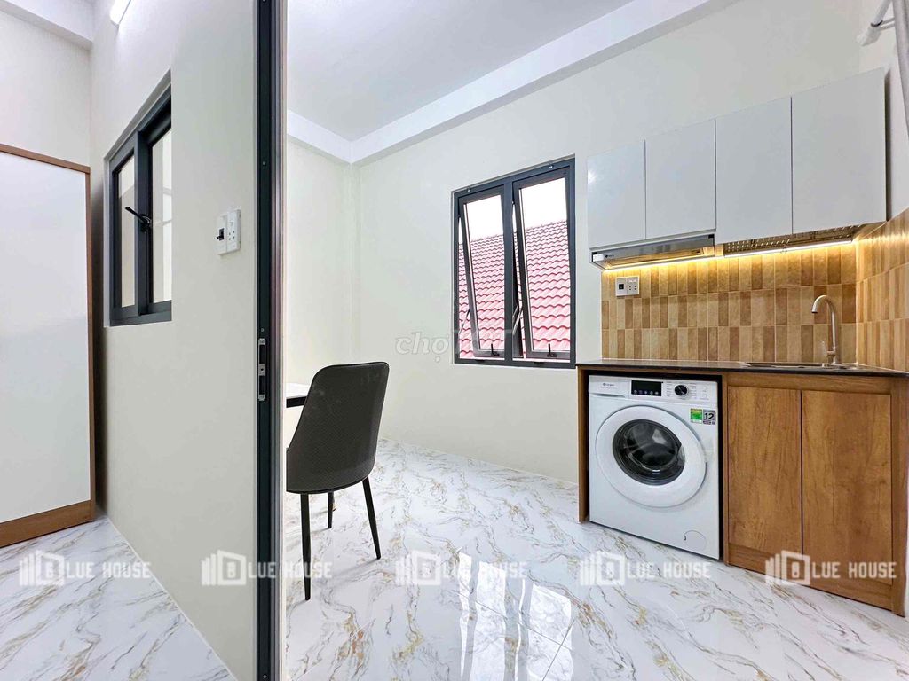 apartment 1 balcony bedroom full Đào Duy Anh interior, Phú Nhuận
