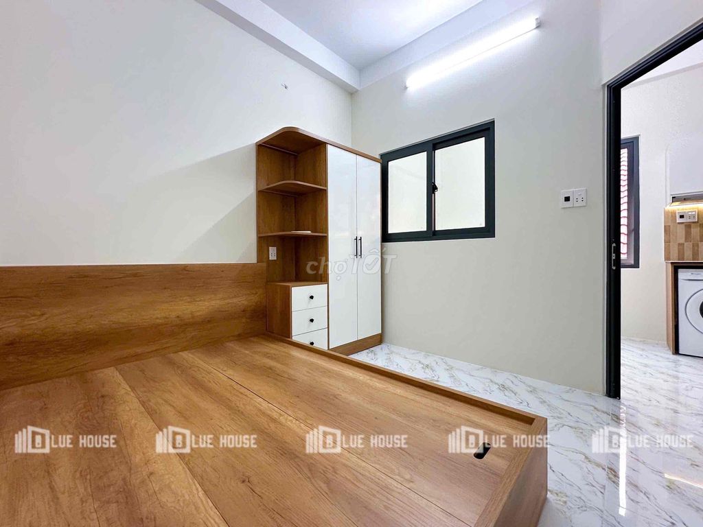 apartment 1 balcony bedroom full Đào Duy Anh interior, Phú Nhuận