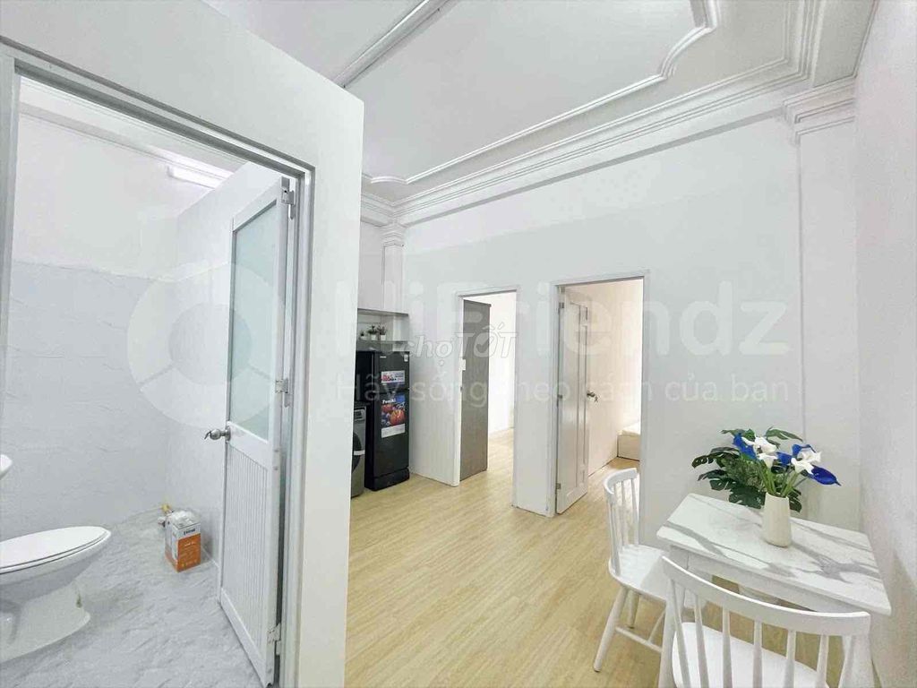 Rent the two bedrooms. Đinh Bộ Lĩnh Private Wash.