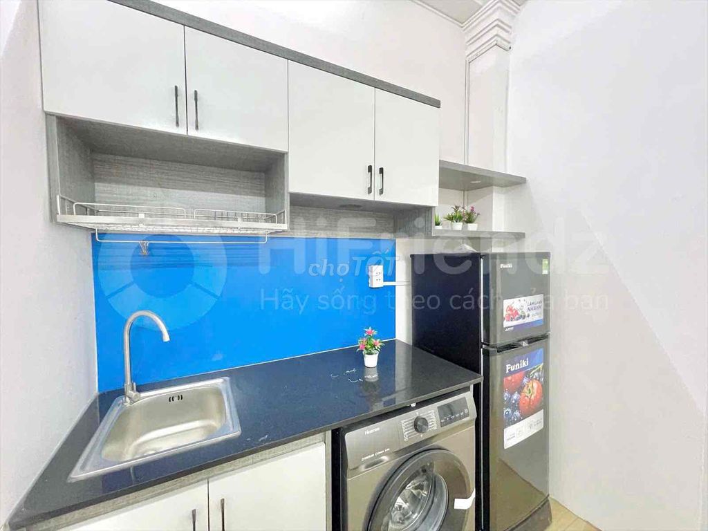 Rent the two bedrooms. Đinh Bộ Lĩnh Private Wash.