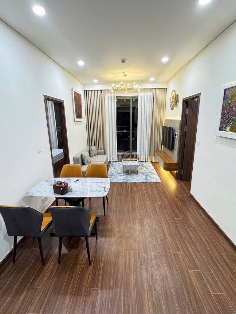 Rent the Masteri apartment 2 bedrooms, full stuff, 10.5 million a month.