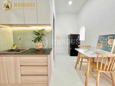 Rent a service apartment. A full interior bedroom.