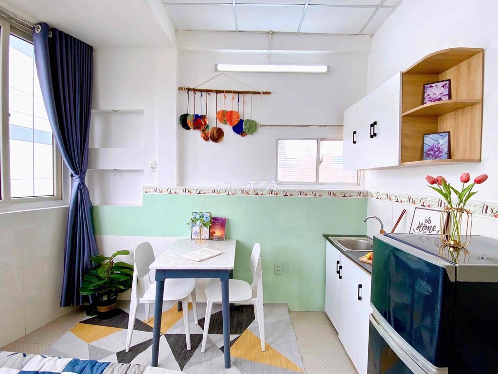 Phạm Ngũ Lão District 1 cheap studio full cool interior