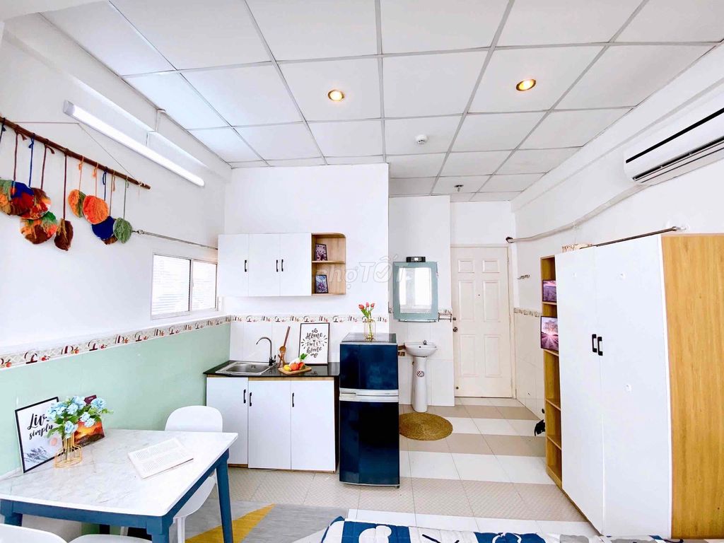 Phạm Ngũ Lão District 1 cheap studio full cool interior