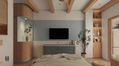 Opens up the service apartment. A full interior bedroom near the school of literature.