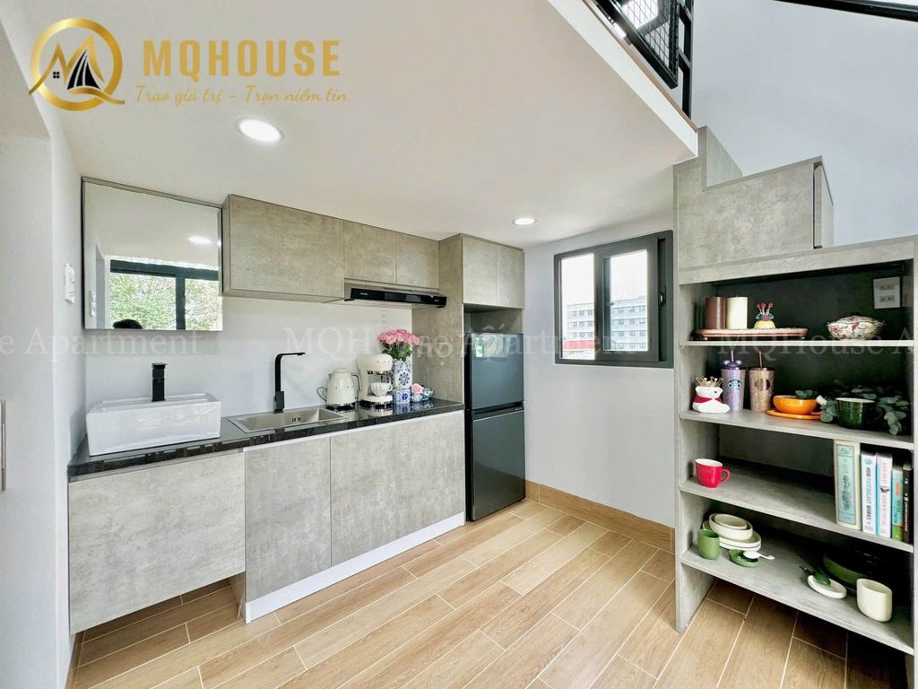 Super-new balcony room - fully equipped Trường Chinh immediately