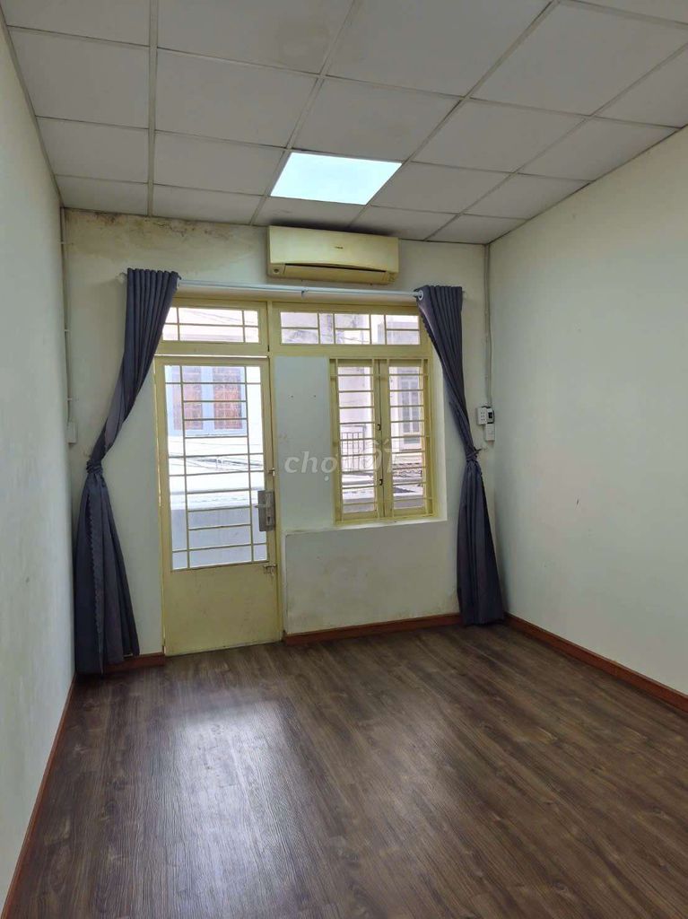 The little house is clean and secure, for long-term rent.