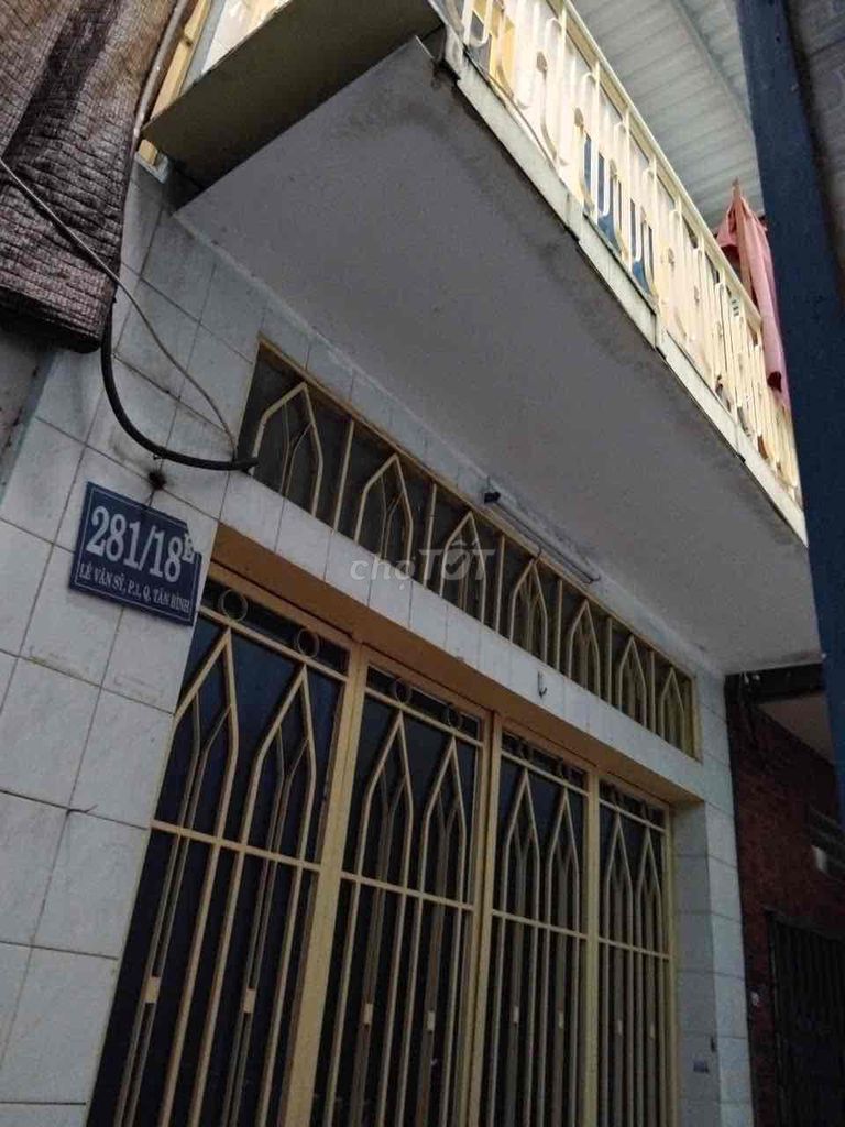 House 281/18 E Lê Văn Sỹ floor use 44 meters at 5 .5