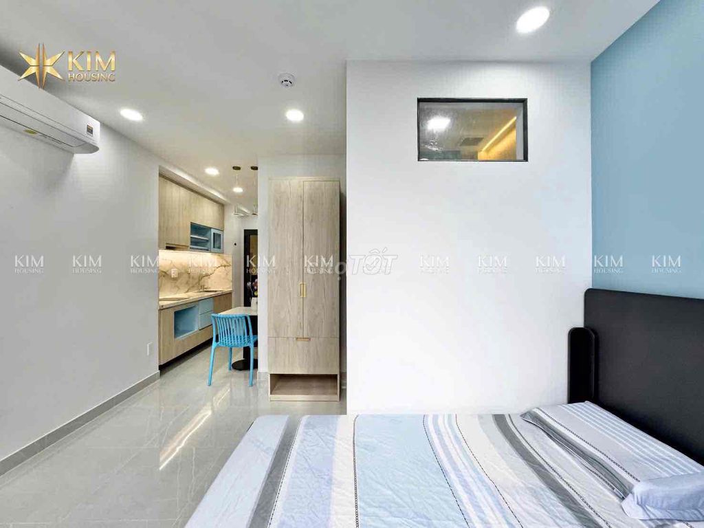 Rent a balcony apartment 30 m2 near Mart Mart tdtu county 7
